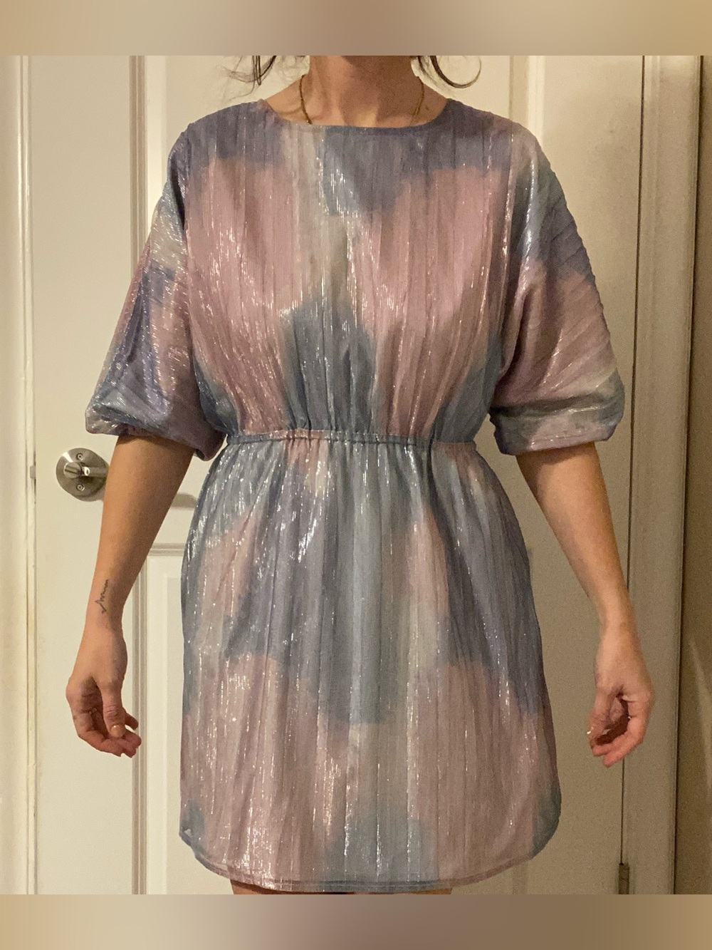 Pastel Spring Mini Dress - Picture 5 of 8